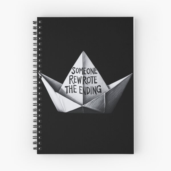 Item preview, Origami Paper Boat Book Page Mysterious Retro Vintage Art  designed and sold by adlibmaria.