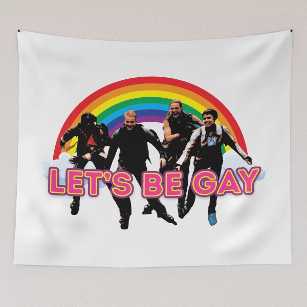 Item preview, Lets Be Gay designed and sold by UNK-Fatigues.