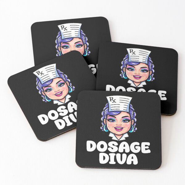 Item preview, DOSAGE DIVA - PHARMACIST designed and sold by KEF Custom.