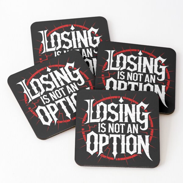 Item preview, LOSING IS NOT AN OPTION designed and sold by YounexxART.