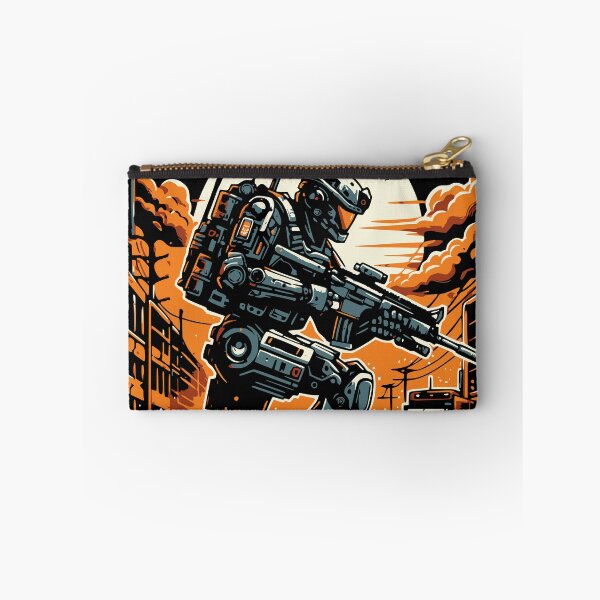 Item preview, Futuristic Warbot in Action designed and sold by Dawid-Creator.