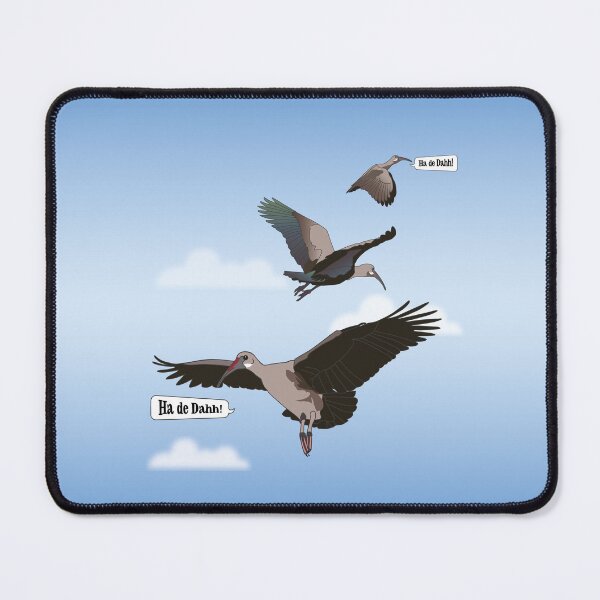 Item preview, ¡Hadedas Ha de Dahh! - Arte de aves sudafricano designed and sold by Vector Woofs.