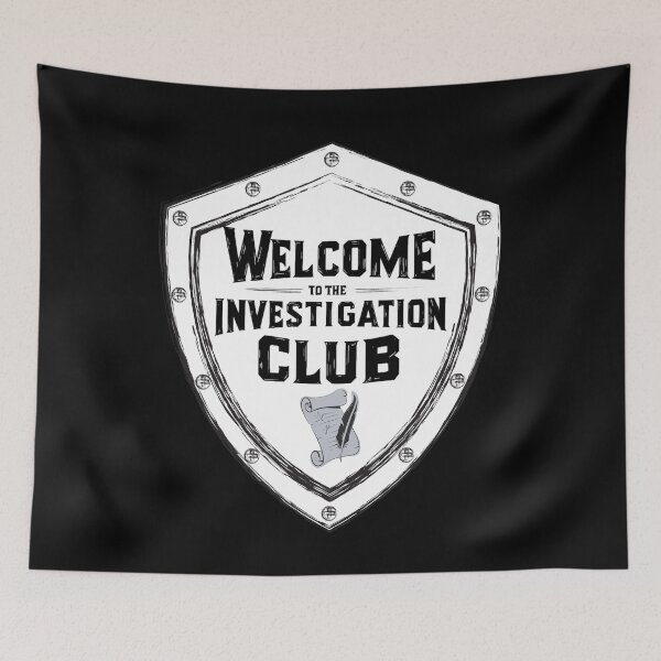 Item preview, Detective Badge Investigation Club Medieval Art Mystery Book Club  designed and sold by adlibmaria.