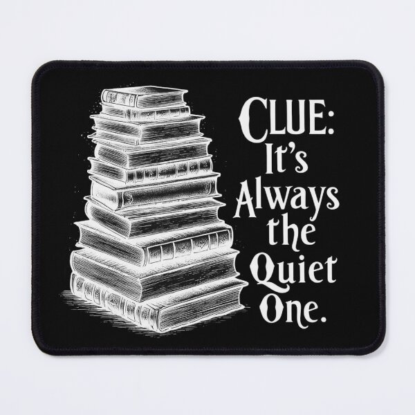 Item preview, Book Club Mystery Lovers Retro Vintage Art Clue Sayings designed and sold by adlibmaria.