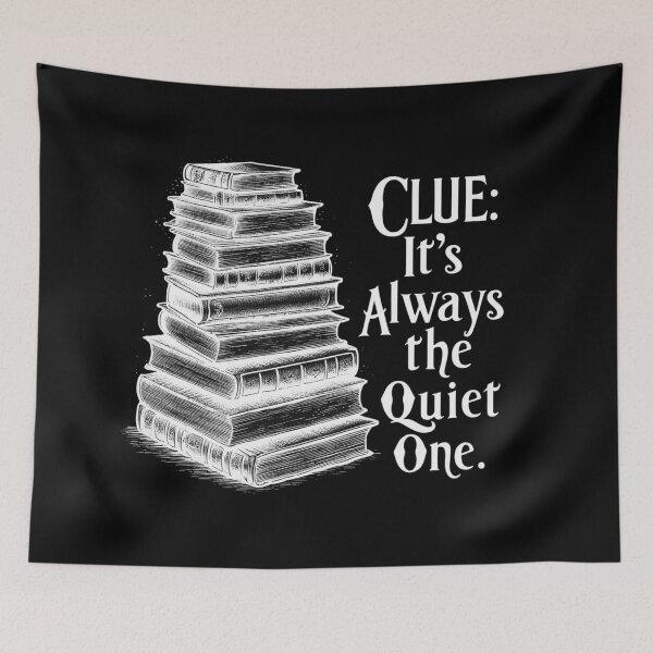 Item preview, Book Club Mystery Lovers Retro Vintage Art Clue Sayings designed and sold by adlibmaria.