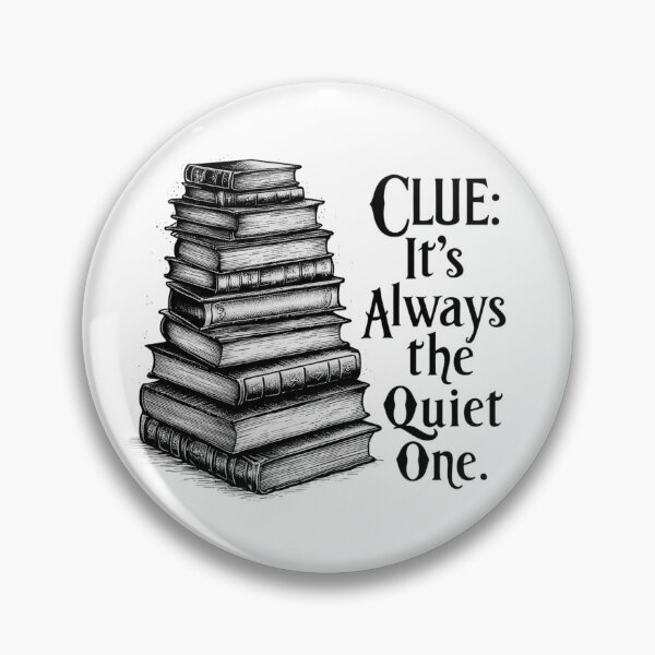 Item preview, Book Club Mystery Lovers Retro Vintage Art Clue Sayings designed and sold by adlibmaria.