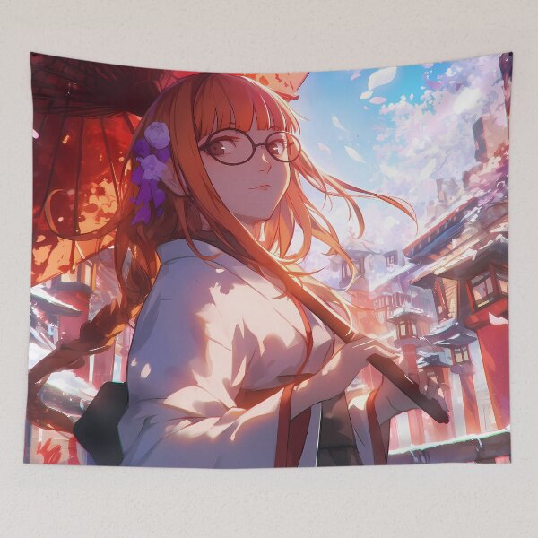 Item preview, Game Futaba Sakura Persona 5 Anime Cherry Blossom Hacker Scene designed and sold by juniorcastros.