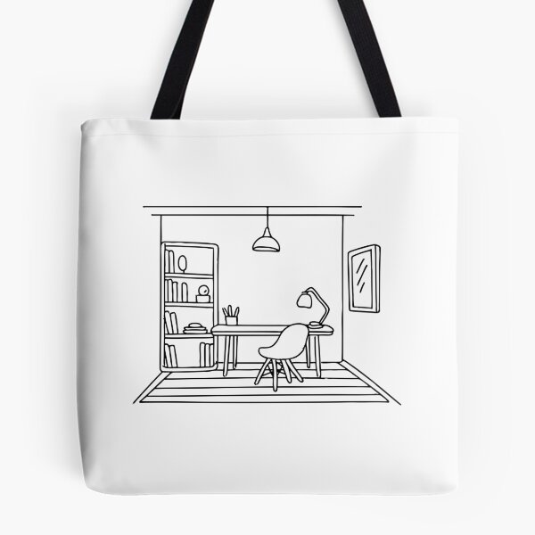 Item preview, Study Room with Clear Walls and Furniture designed and sold by rasagamastore.