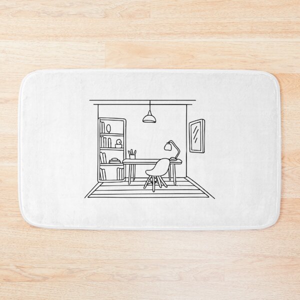 Item preview, Study Room with Clear Walls and Furniture designed and sold by rasagamastore.