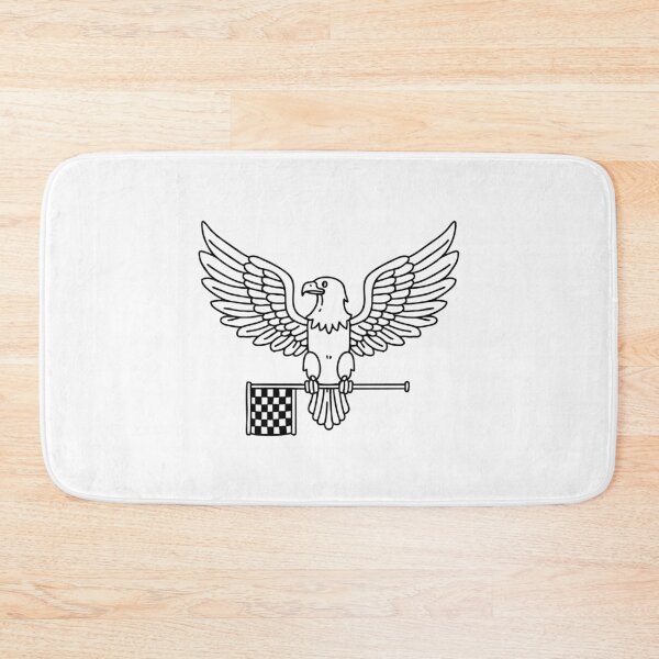 Item preview, Eagle gripping a racing flag designed and sold by rasagamastore.