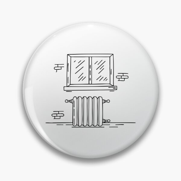 Item preview, Radiator with steam on wall beside a window designed and sold by rasagamastore.