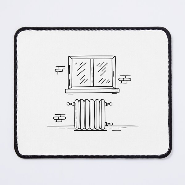 Item preview, Radiator with steam on wall beside a window designed and sold by rasagamastore.