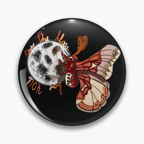 Item preview, Polyphemus Moth on a Full Moon designed and sold by terra-coven.