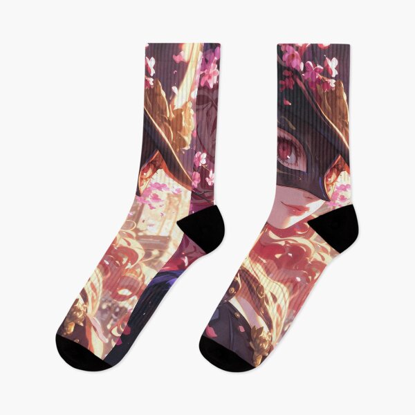 Item preview, Game Justine Caroline Persona 5 Anime Cherry Blossom Masquerade designed and sold by juniorcastros.