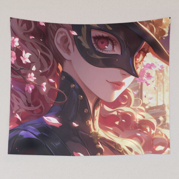 Item preview, Game Justine Caroline Persona 5 Anime Cherry Blossom Masquerade designed and sold by juniorcastros.