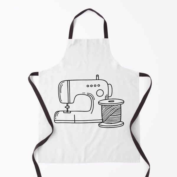 Item preview, Reel of thread with sewing machine in the background designed and sold by rasagamastore.