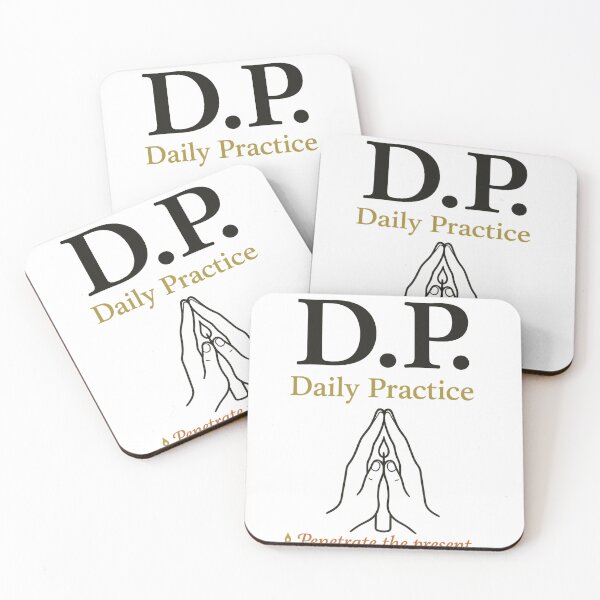Item preview, D.P. – Daily Practice Shirt ?️ | “Penetrate the Present” Mindfulness Tee designed and sold by SpectacleU0814.