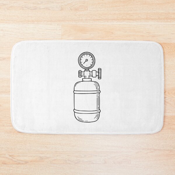 Item preview, Gas regulator on a cylinder with pressure gauge and control valve designed and sold by rasagamastore.