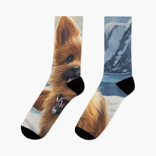 Item preview, Puppy exploring the antarctic designed and sold by Colin Bentham.