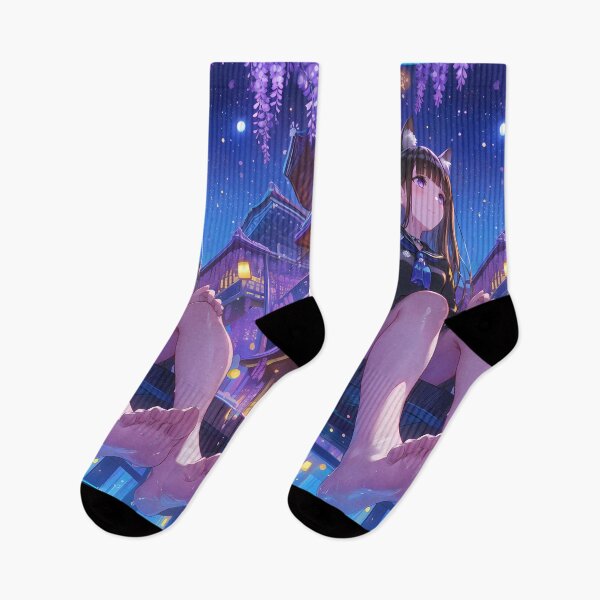 Item preview, Anime Noshiro Azur Lane Game Yukata Moonlit Wisteria Dream designed and sold by juniorcastros.