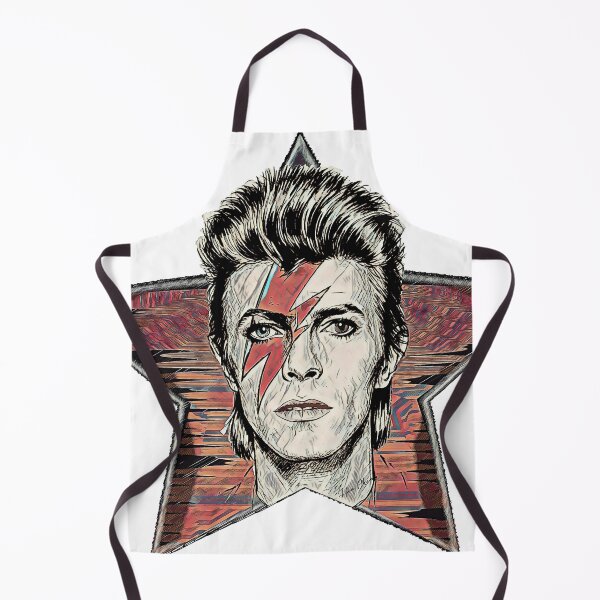 Item preview, David Bowie Ziggy Stardust Icon designed and sold by Hen-C-Art.