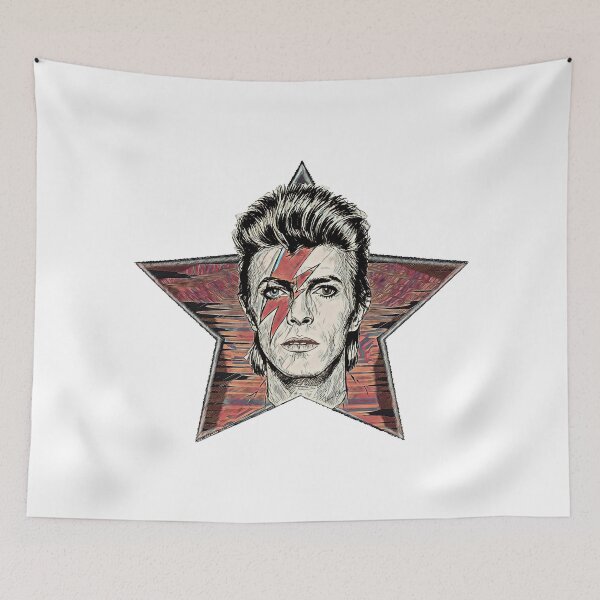 Item preview, David Bowie Ziggy Stardust Icon designed and sold by Hen-C-Art.