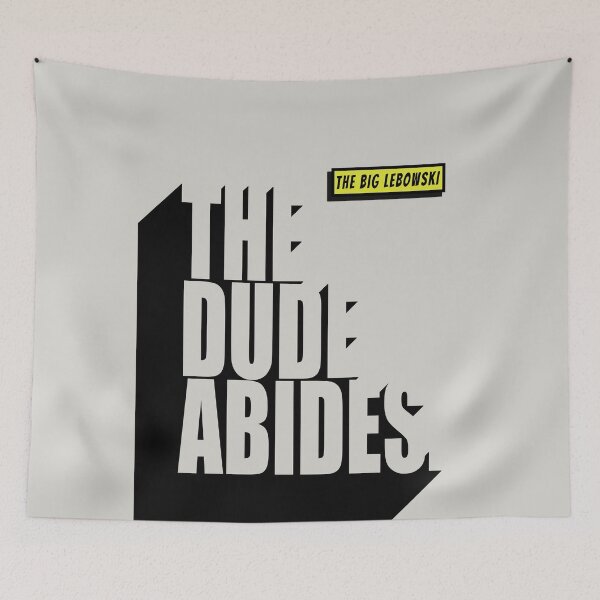 Item preview, The Dude Abides designed and sold by Enea Kelo.