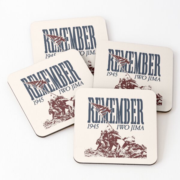 Item preview, Remember Iwo Jima - 1945 Flag Raising Tribute designed and sold by MehMerchTees.