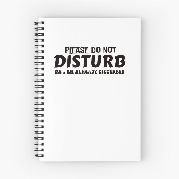 Item preview, please do not disturb me I am already Disturbed designed and sold by rawaart1.