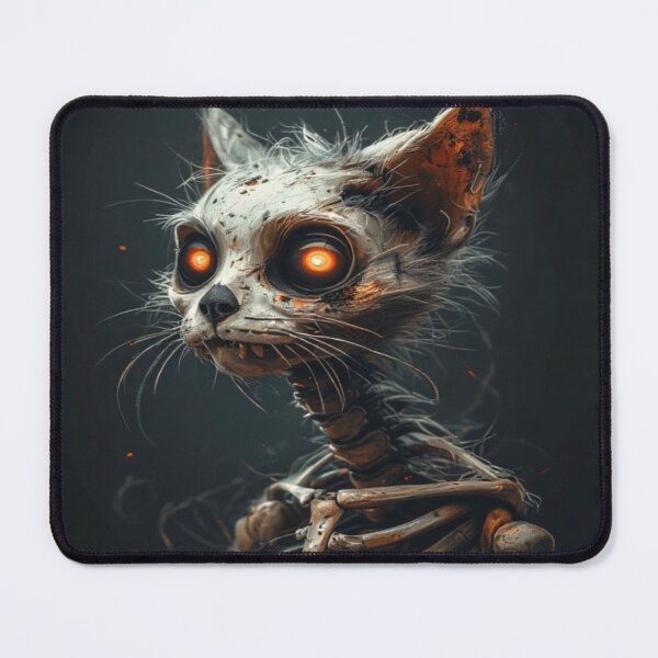 Item preview, Skeleton Zombie Cat - Halloween 2025 designed and sold by SuperVenus.