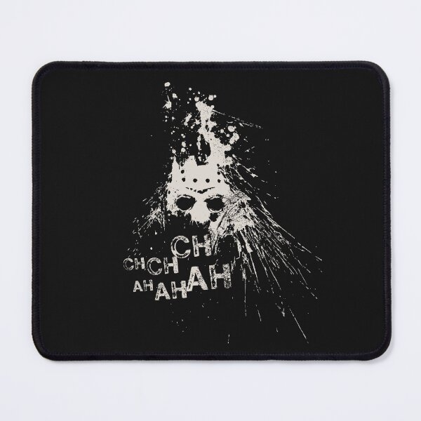 Item preview, Friday the 13th horror ChChCh AhAhAh white designed and sold by LapinMagnetik.