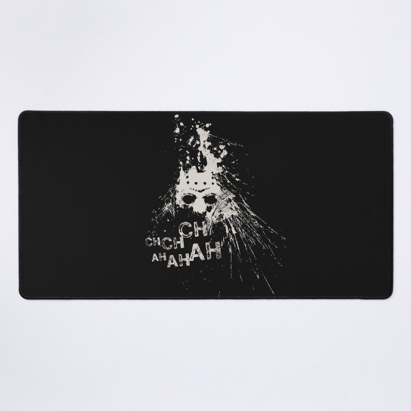 Item preview, Friday the 13th horror ChChCh AhAhAh white designed and sold by LapinMagnetik.