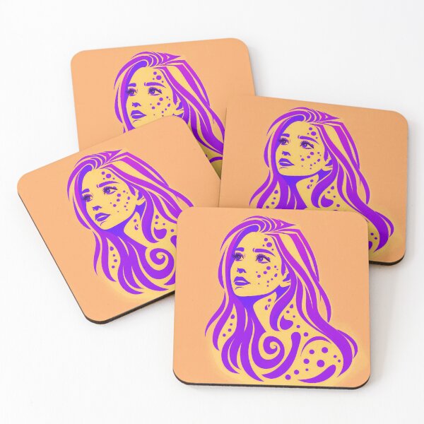 Item preview, Neon Muse – Modern Pop Art Woman Portrait designed and sold by Collins Design.
