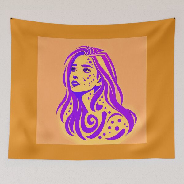 Item preview, Neon Muse – Modern Pop Art Woman Portrait designed and sold by Collins Design.