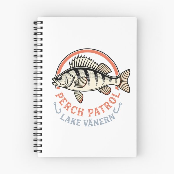 Item preview, Perch Patrol Lake Vanern Sweden Fishing designed and sold by AntiqueImages.