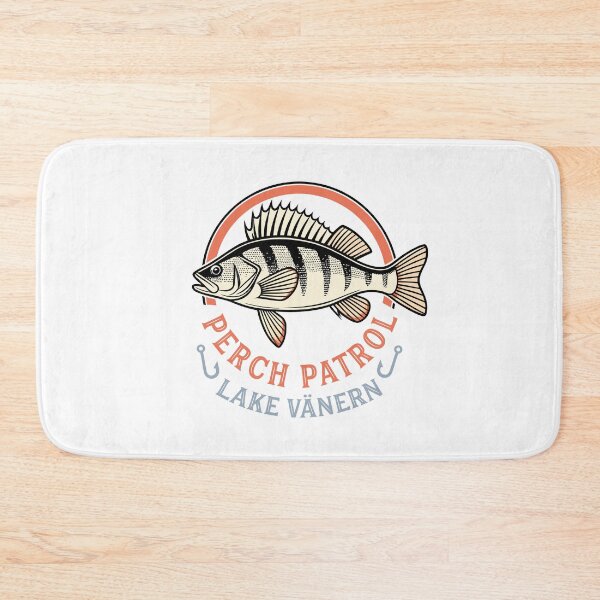Item preview, Perch Patrol Lake Vanern Sweden Fishing designed and sold by AntiqueImages.