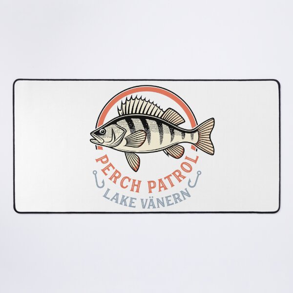 Item preview, Perch Patrol Lake Vanern Sweden Fishing designed and sold by AntiqueImages.