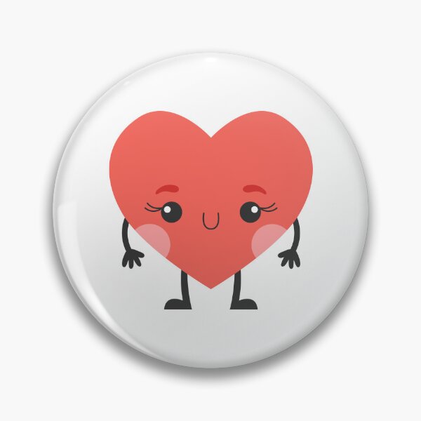 Item preview, Cartoon heart character with face, hands and feet. Symbol of love. designed and sold by Tanysha54.