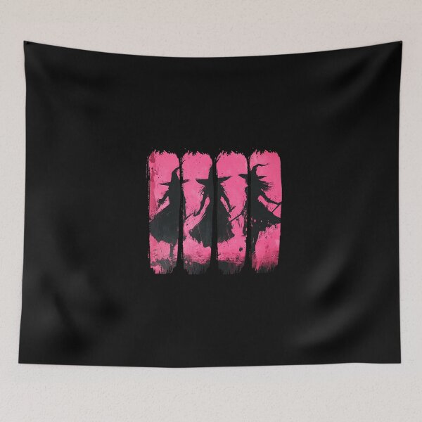 Item preview, witches on a pink background designed and sold by DżodżoJoy.