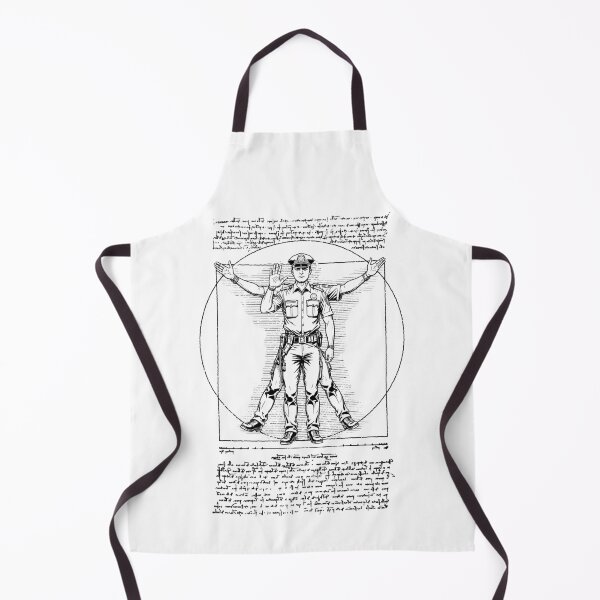 Item preview, Policeman Police Officer Vitruvian Man Leonardo Da Vinci Cop designed and sold by GrandeDuc.