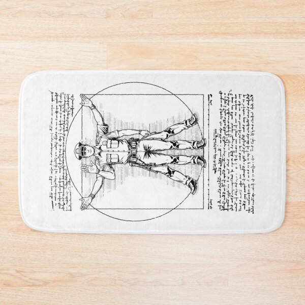 Item preview, Policeman Police Officer Vitruvian Man Leonardo Da Vinci Cop designed and sold by GrandeDuc.