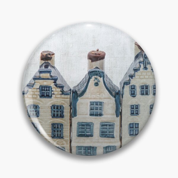 Item preview, Delfts blue nostalgic gabled houses on a row designed and sold by Photopat.