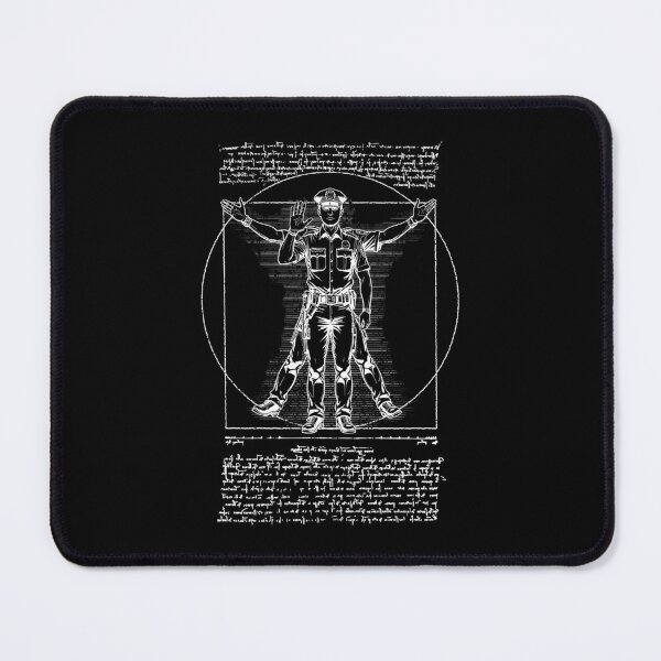 Item preview, Policeman Police Officer Vitruvian Man Leonardo Da Vinci Cop designed and sold by GrandeDuc.