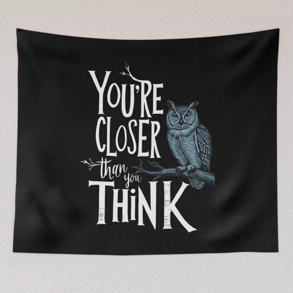 Item preview, Medieval Fantasy Owl Mystery Lovers Book Club Quote designed and sold by adlibmaria.