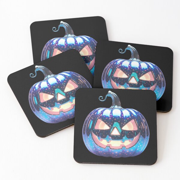 Aperçu de l'œuvre Citrouille holographique Jack O'Lantern créée et vendue par sasyall.