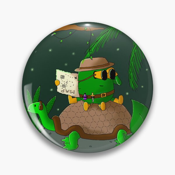 Artikelvorschau, Explorer Blub auf einer Dschungelsuche entworfen und verkauft von BlubUniverse.