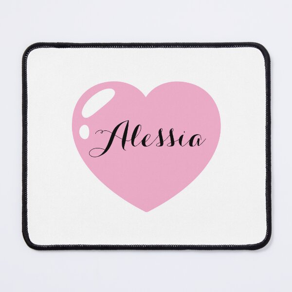 Item preview, Alessia Name with pink Heart  designed and sold by Monika Howarth.