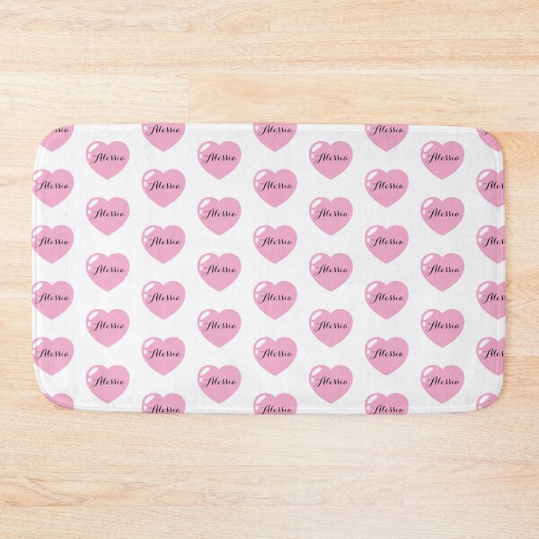 Item preview, Alessia Name with pink Heart  designed and sold by Monika Howarth.