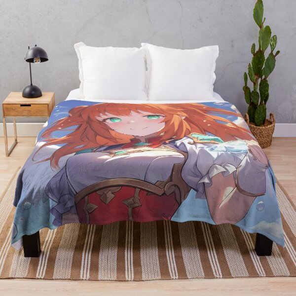 Item preview, Rino Princess Connect Orange Hair Angel Anime Girl Crystal Wings Water Magic Gentle designed and sold by earlobejerk.