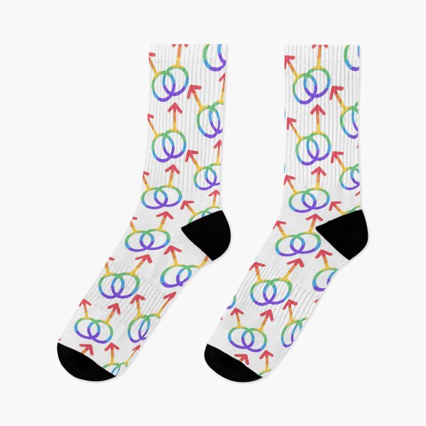 Item preview, Gay symbol in in LGBTQ+ pride colors designed and sold by Tanysha54.